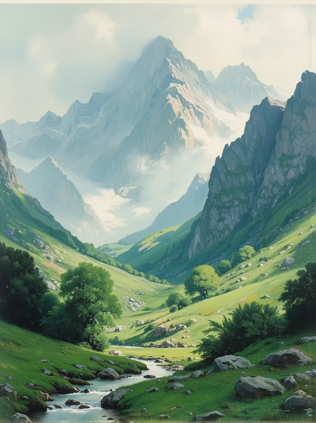 Majestic Mountain Valley