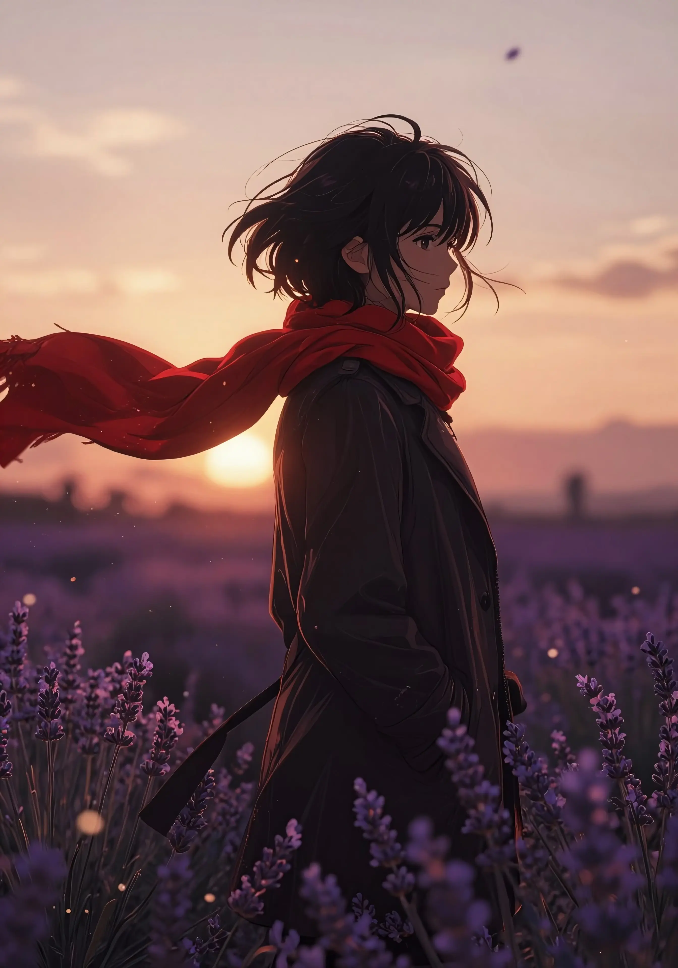 Twilight Serenity in Lavender