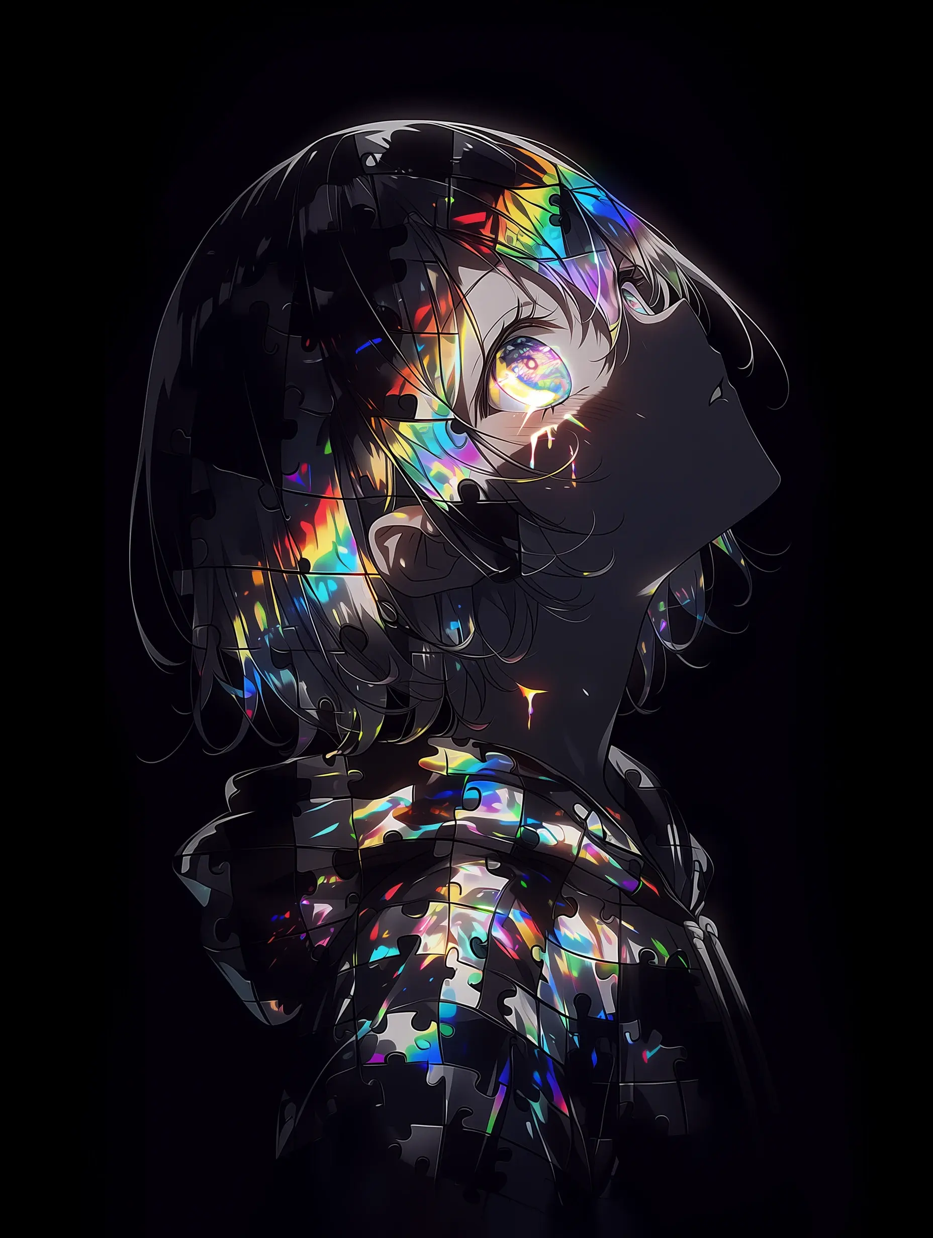 Prismatic Fragmented Reflection