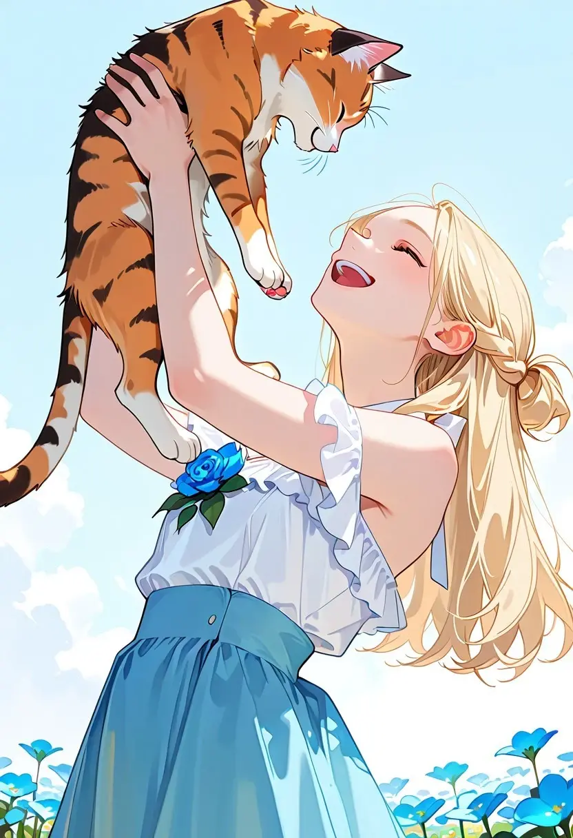 Joyful Bond with Tabby