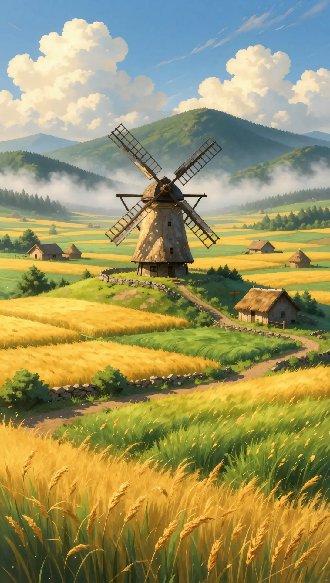 Golden Harvest Windmill