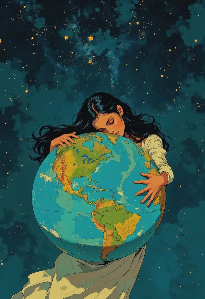 Celestial Embrace - original