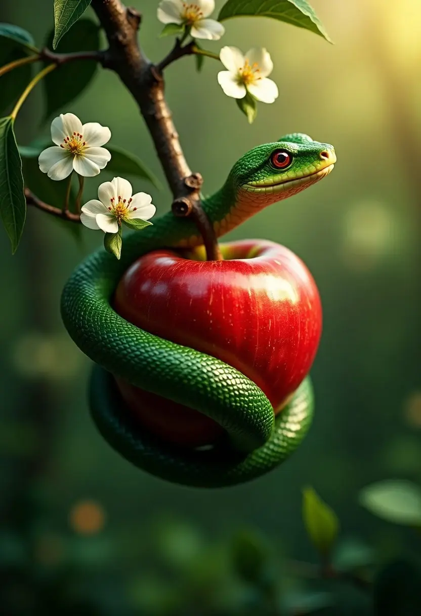 Temptation in Bloom - original