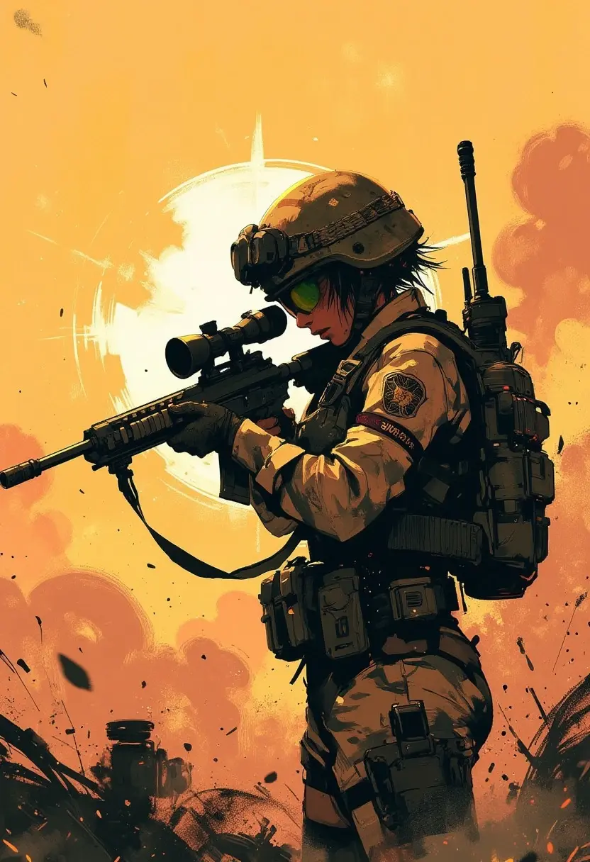 Sentinel of the Golden Horizon - original