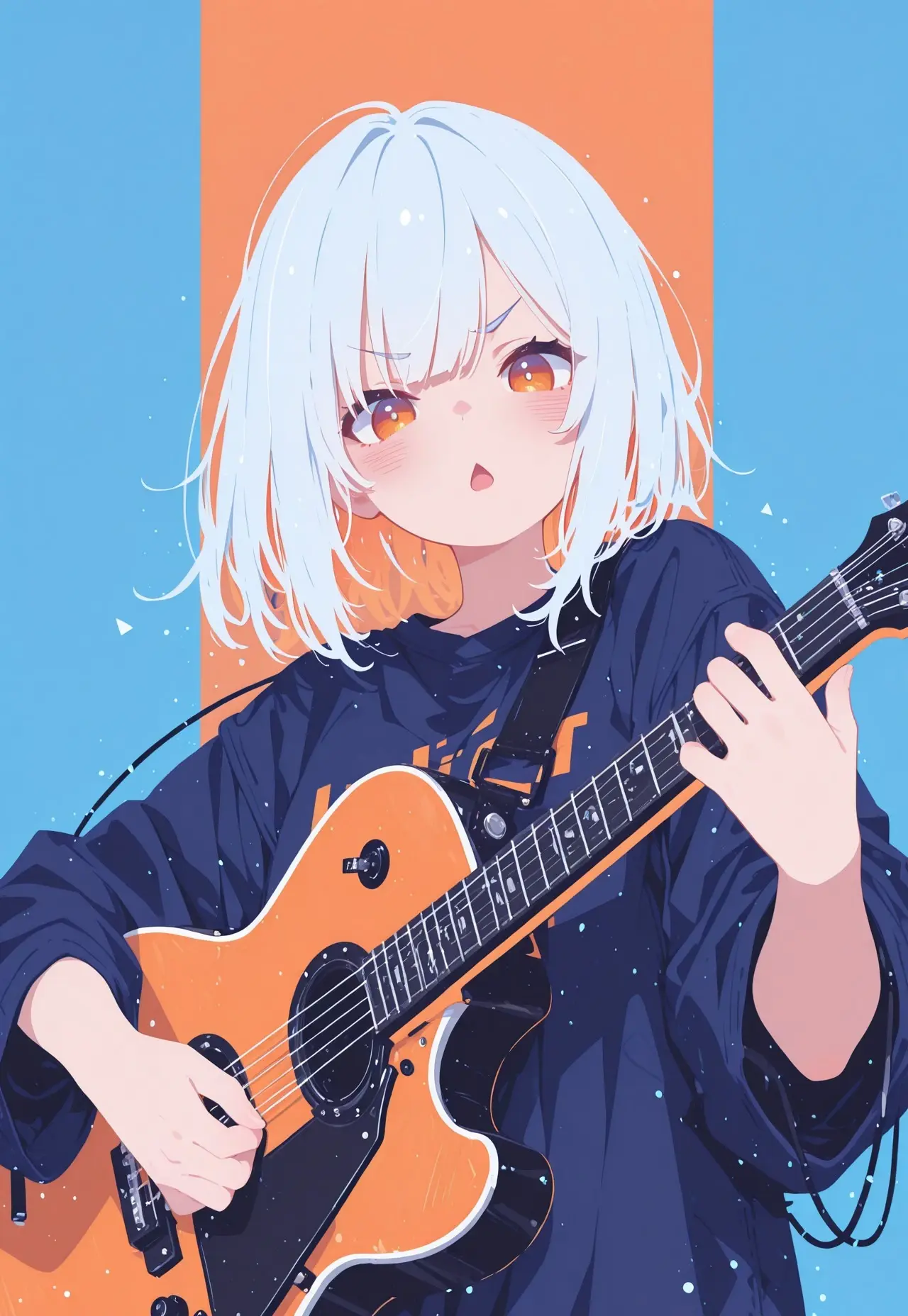 Sonic Resonance in Monochrome and Amber