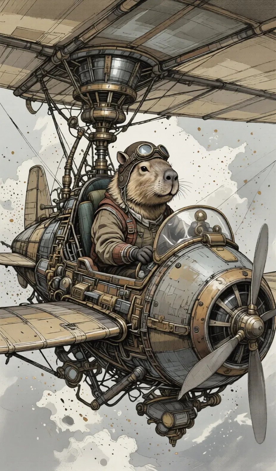 The Aviator's Ascent - original