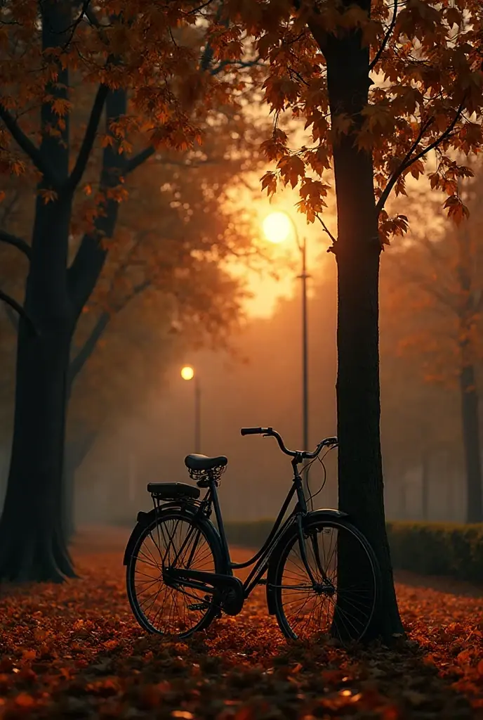 Amber Serenity in Autumn